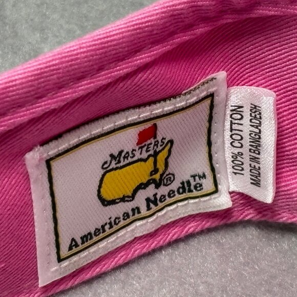 Masters Golf Pink Visor Augusta National Tournament 2011-2012 - Picture 5 of 7